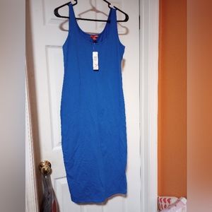 Bongo junior's tank dress royal blue new with tags size Large